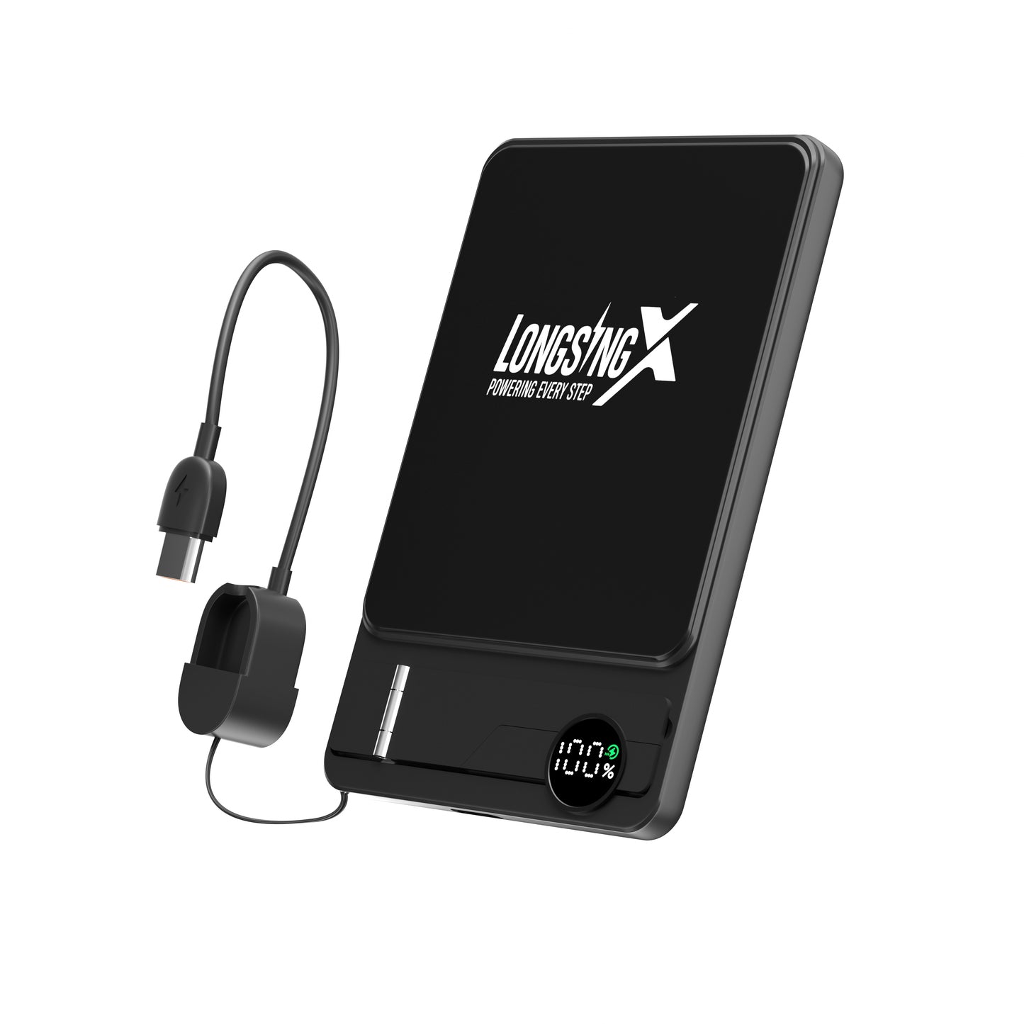 LONGSINGX Magnetic Wireless Charging Power Bank 5,000mAh